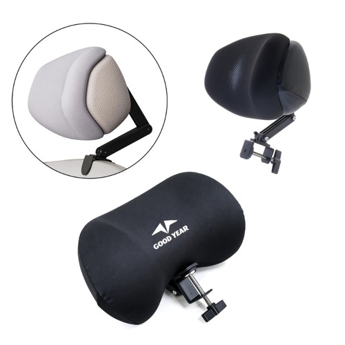Breathable ergonomic headrest - ergonomic,